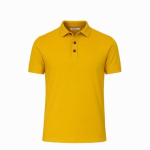 Polo in piquet delavè