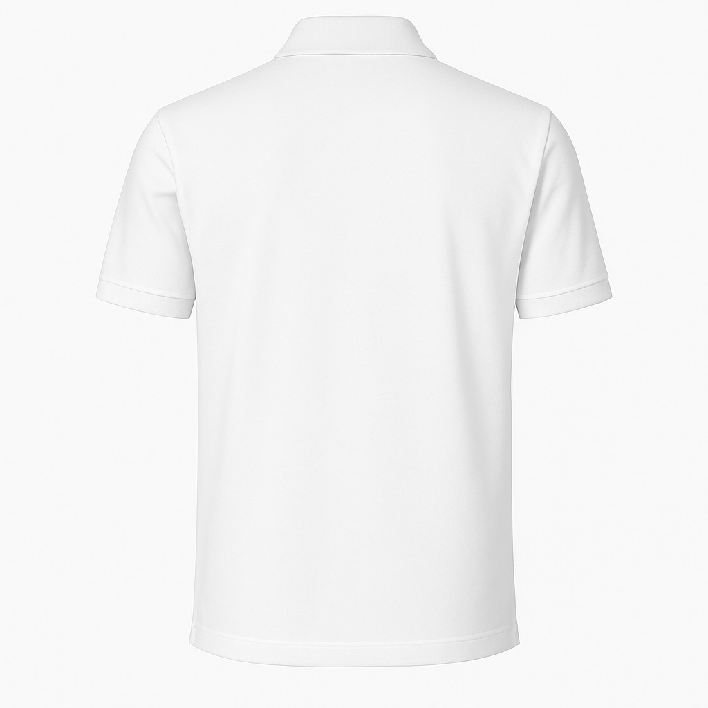 Polo tessuto tecnico tinta unita - immagine 3